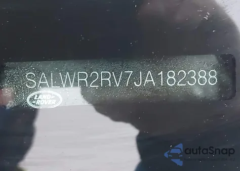 2018 Land Rover Range Rover Sport Hse из США, поврежденный, VIN SALWR2RV7JA182388